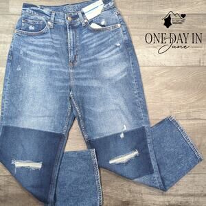 Arizona Jean Co. High Rise Vintage Straight Leg Jeans Size 6